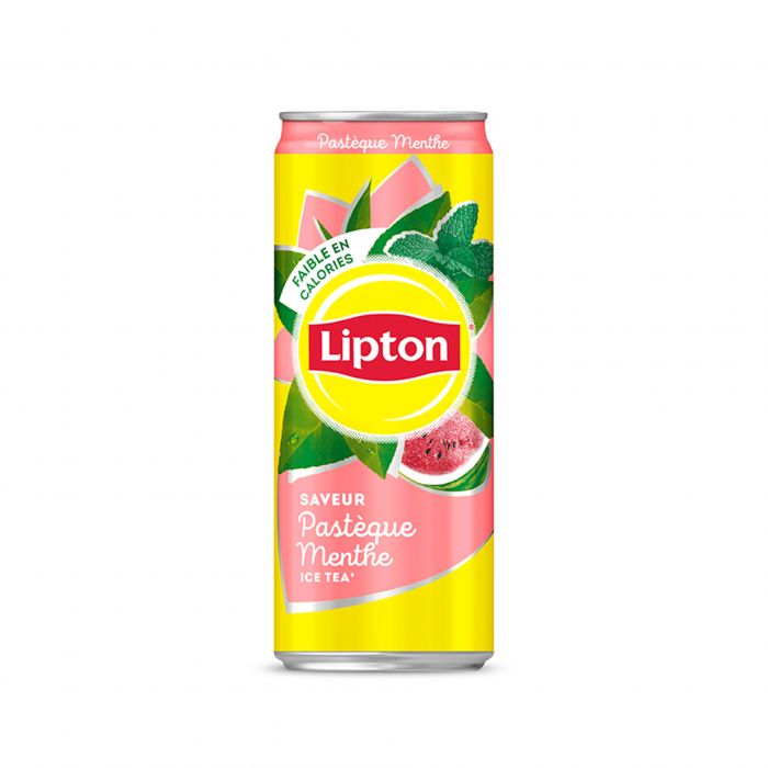 Canette Lipton Pastèque Menthe